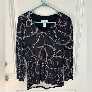 Carmen Marc Valvo Elegant Black Garment